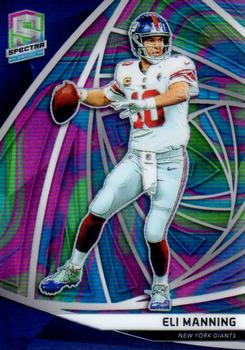 2019 Panini Spectra - Neon Marble #40 Eli Manning Front