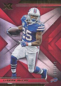 2019 Panini XR - Red #16 LeSean McCoy Front