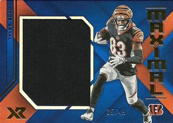 2019 Panini XR - Maximal Materials Blue #MM-14 Tyler Boyd Front