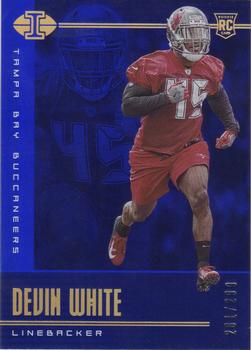 2019 Panini Illusions - Trophy Collection Blue #97 Devin White Front