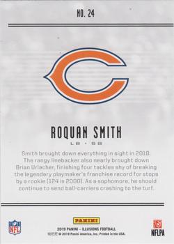 2019 Panini Illusions - Trophy Collection Emerald #24 Roquan Smith Back