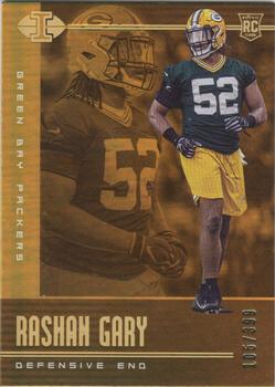 2019 Panini Illusions - Trophy Collection Gold #26 Rashan Gary Front