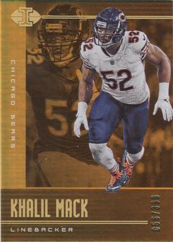 2019 Panini Illusions - Trophy Collection Gold #46 Khalil Mack Front