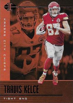 2019 Panini Illusions - Trophy Collection Orange #17 Travis Kelce Front
