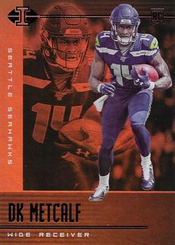 2019 Panini Illusions - Trophy Collection Orange #37 DK Metcalf Front