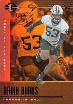 2019 Panini Illusions - Trophy Collection Orange #40 Brian Burns Front