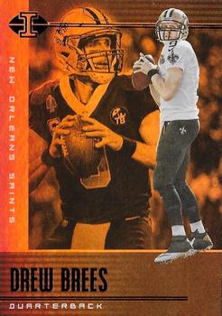 2019 Panini Illusions - Trophy Collection Orange #42 Drew Brees Front
