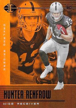 2019 Panini Illusions - Trophy Collection Orange #50 Hunter Renfrow Front