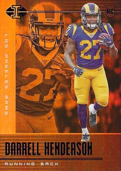 2019 Panini Illusions - Trophy Collection Orange #98 Darrell Henderson Front