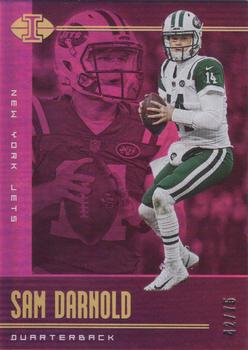 2019 Panini Illusions - Trophy Collection Pink #9 Sam Darnold Front