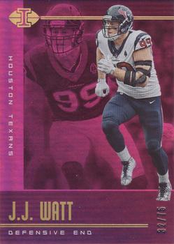 2019 Panini Illusions - Trophy Collection Pink #13 J.J. Watt Front