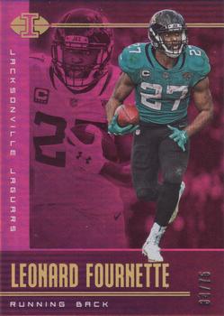 2019 Panini Illusions - Trophy Collection Pink #16 Leonard Fournette Front