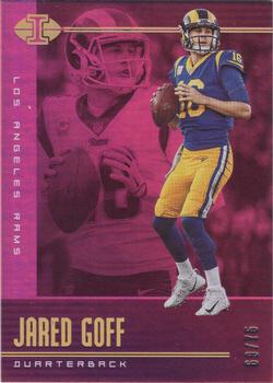 2019 Panini Illusions - Trophy Collection Pink #38 Jared Goff Front