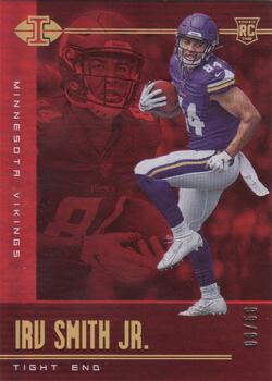 2019 Panini Illusions - Trophy Collection Red #45 Irv Smith Jr. Front