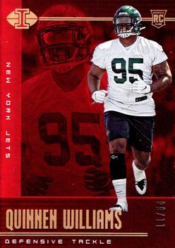 2019 Panini Illusions - Trophy Collection Red #61 Quinnen Williams Front