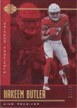 2019 Panini Illusions - Trophy Collection Red #100 Hakeem Butler Front