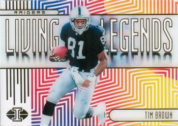 2019 Panini Illusions - Living Legends #LL-TB Tim Brown Front