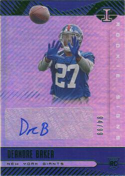 2019 Panini Illusions - Rookie Signs Green #RS-DEB Deandre Baker Front