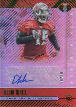 2019 Panini Illusions - Rookie Signs Green #RS-DEW Devin White Front