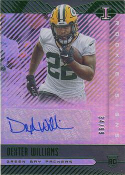 2019 Panini Illusions - Rookie Signs Green #RS-DEX Dexter Williams Front