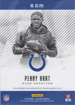 2019 Panini Illusions - Rookie Signs Green #RS-PEH Penny Hart Back