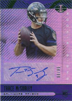 2019 Panini Illusions - Rookie Signs Green #RS-TRS Trace McSorley Front