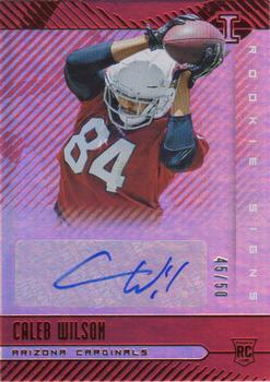 2019 Panini Illusions - Rookie Signs Red #RS-CAW Caleb Wilson Front