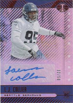 2019 Panini Illusions - Rookie Signs Red #RS-LJC L.J. Collier Front