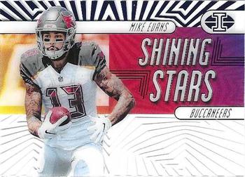 2019 Panini Illusions - Shining Stars Blue #12 Mike Evans Front