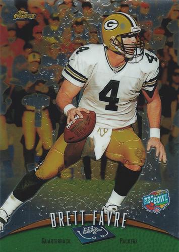 1998-99 Finest Pro Bowl Jumbos - 5x7 #2 Brett Favre Front