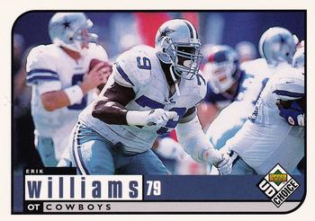 1998 UD Choice Dallas Cowboys #DC5 Erik Williams Front