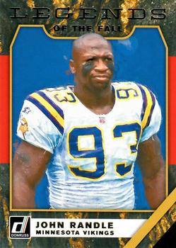 2019 Donruss - Legends of the Fall Red #FL-8 John Randle Front