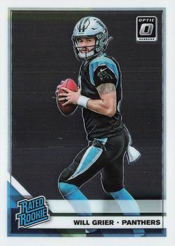 2019 Donruss Optic #155 Will Grier Front