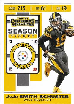 2019 Panini Contenders #22 JuJu Smith-Schuster Front