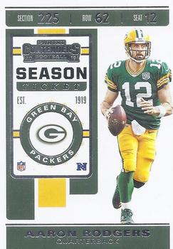 2019 Panini Contenders #66 Aaron Rodgers Front
