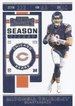 2019 Panini Contenders #69 Mitchell Trubisky Front