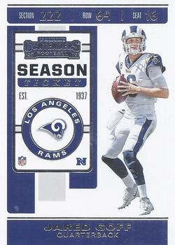 2019 Panini Contenders #96 Jared Goff Front