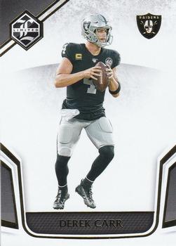 2019 Panini Limited #44 Derek Carr Front
