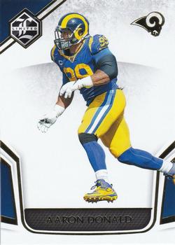2019 Panini Limited #92 Aaron Donald Front