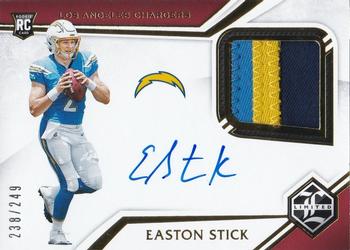 2019 Panini Limited #127 Easton Stick Front