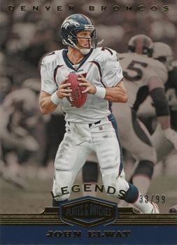 2019 Panini Plates & Patches #115 John Elway Front