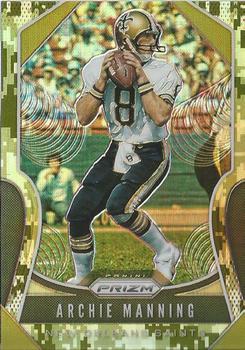 2019 Panini Prizm - Camo #297 Archie Manning Front
