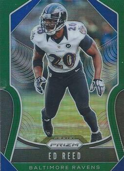 2019 Panini Prizm - Green #274 Ed Reed Front
