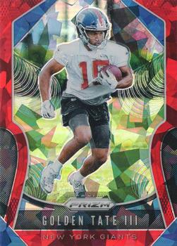2019 Panini Prizm - Red Ice #56 Golden Tate III Front