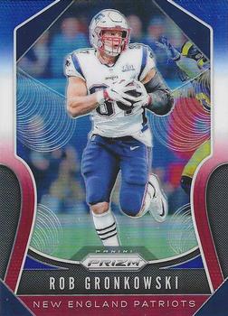 2019 Panini Prizm - Red White and Blue #22 Rob Gronkowski Front