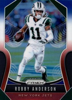 2019 Panini Prizm - Red White and Blue #26 Robby Anderson Front