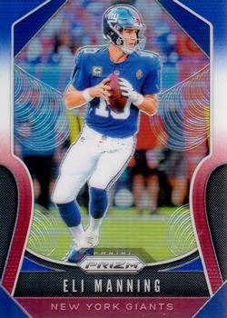 2019 Panini Prizm - Red White and Blue #45 Eli Manning Front