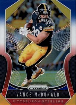 2019 Panini Prizm - Red White and Blue #95 Vance McDonald Front