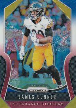 2019 Panini Prizm - Red White and Blue #97 James Conner Front