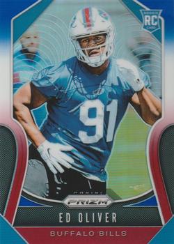 2019 Panini Prizm - Red White and Blue #378 Ed Oliver Front
